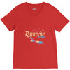 rainbow road V-Neck Tee