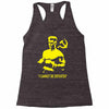 rocky 4 ivan drago homage Racerback Tank