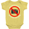 no photos please Baby Onesie