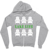 lake life Zipper Hoodie