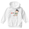 Cute Baby Painter's Mom Love Youth Hoodie