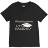 kindergarten 2017 nailed it graduation V-Neck Tee