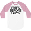 fries before guys 3/4 Sleeve Shirt