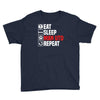 eat sleep manchester Youth Tee