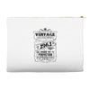 Vintage Aged To Perfection 1961 Accessory Pouches