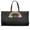 California Rainbow Weekender Totes