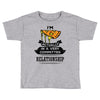 I Am Pizza Actually In A Very Commited Relationship Toddler T-shirt