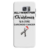 all i want for christmas is a cure carcinoid cancer Samsung Galaxy S7 Case