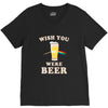 Wish You Were Beer V-Neck Tee