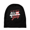 happy 4th of july Baby Beanies