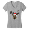 noel deer Women's V-Neck T-Shirt