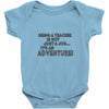 teacher adventure Baby Onesie
