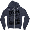 no pain no gain (2) Zipper Hoodie