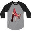 pin up girl 3/4 Sleeve Shirt