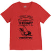 I Don't Need Therapy Just to Go Windsurfing V-Neck Tee