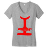 santa claus suit Women's V-Neck T-Shirt