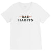 Bad Habits V-Neck Tee