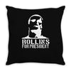 rollins for president  funny  comic henry rollins punk rock tv p Throw Pillow