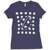 ladybird polker dot Ladies Fitted T-Shirt