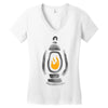lantern Women's V-Neck T-Shirt