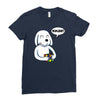 smart dog Ladies Fitted T-Shirt