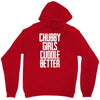 chubby girls cuddle better Unisex Hoodie