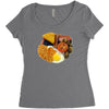 funny full english breakfast, ideal gift or birthday present Women's Triblend Scoop T-shirt