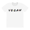 vegan friends tv show parody All Over Women's T-shirt