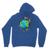 animal polygon around the planet Unisex Hoodie