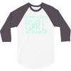 i ski like a girl 3/4 Sleeve Shirt