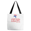 trump for president 2016 make america great again Tote Bags