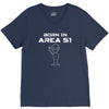 alien themed   ufo V-Neck Tee
