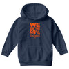 we are the 99% t shirt occupy wall street anti corporate greed black Youth Hoodie