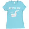 netflexin' Ladies Fitted T-Shirt
