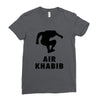 air khabib silhouette Ladies Fitted T-Shirt