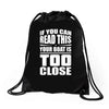 this is perfect for lake days! Drawstring Bags