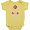 rose sugar skull Baby Onesie
