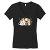 crazy cat lady Women's V-Neck T-Shirt