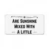 June Girls License Plate