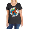 save the earth   boxers Ladies Curvy T-Shirt