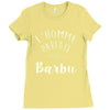 l homme parfait est barbu Ladies Fitted T-Shirt