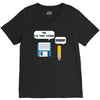 usb i am your father! funny geek computer V-Neck Tee