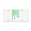 snake License Plate