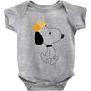 Crown Snoopy Baby Bodysuit