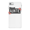 blessed aunitie with flower iPhone 7 Case