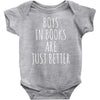boys in books are just better Baby Onesie