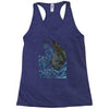 kaiju wave Racerback Tank