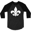 fleur de lis sticker vinyl 3/4 Sleeve Shirt