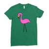 animal pink Ladies Fitted T-Shirt