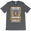 Never Underestimate the Strength of a Childhood Cancer Warrior T-Shirt